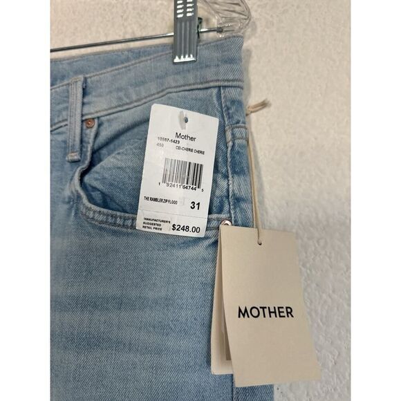 Mother The Rambler Zip Flood in Cherie Cherie 31” - Picture 7 of 10